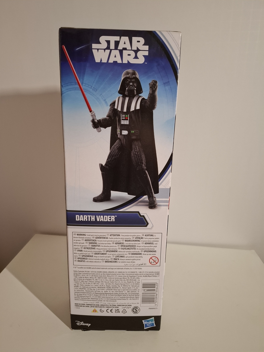 Hasbro Star Wars Darth Vader Figure - Black, Red, Blue Accents - Picture 6 of 8